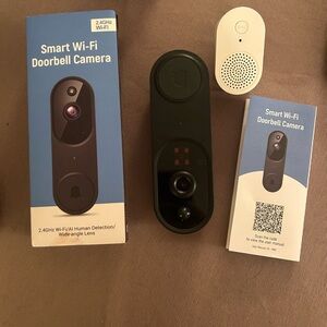 Smart Wi-Fi Doorbell Camera with Speaker